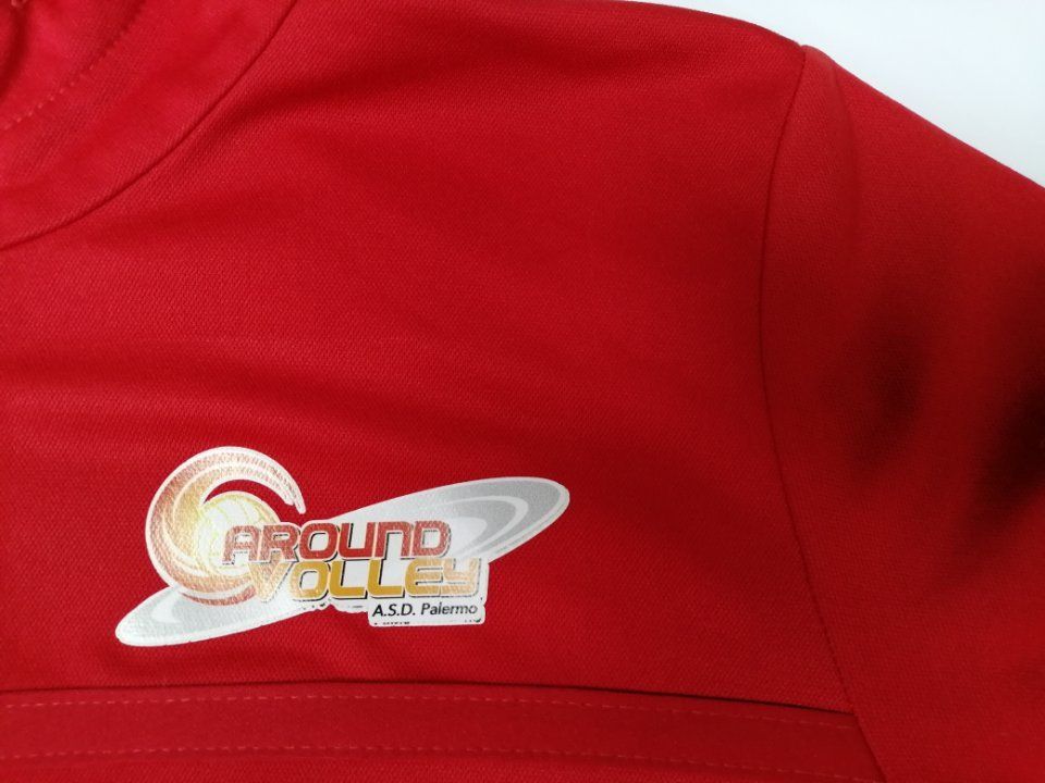 t-shirt in cotone con logo stampato