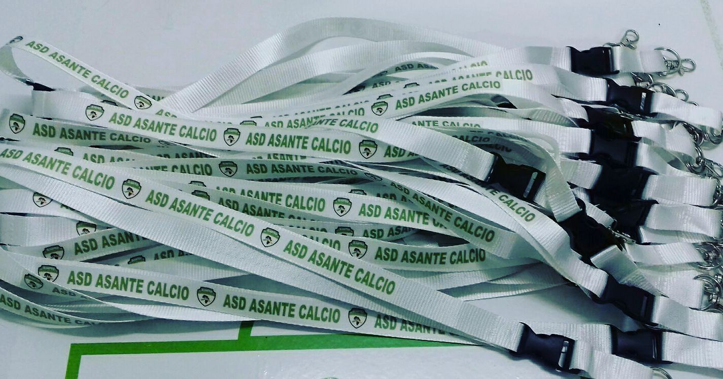 portachiavi con nome della squadra di calcio