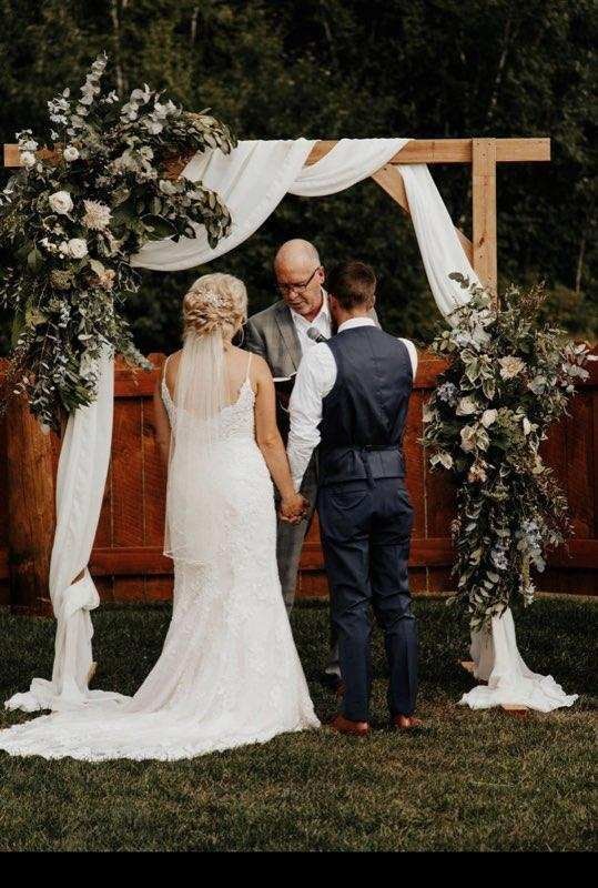 Garden Wedding — Sturgen Lake, MN — Doc's Bar & Grill