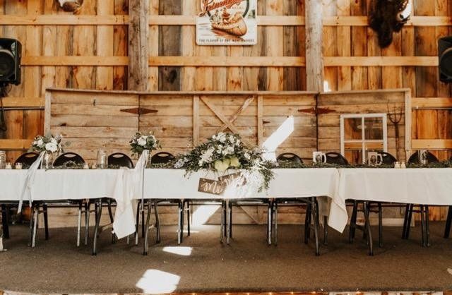 Wedding Reception Setup — Sturgen Lake, MN — Doc's Bar & Grill