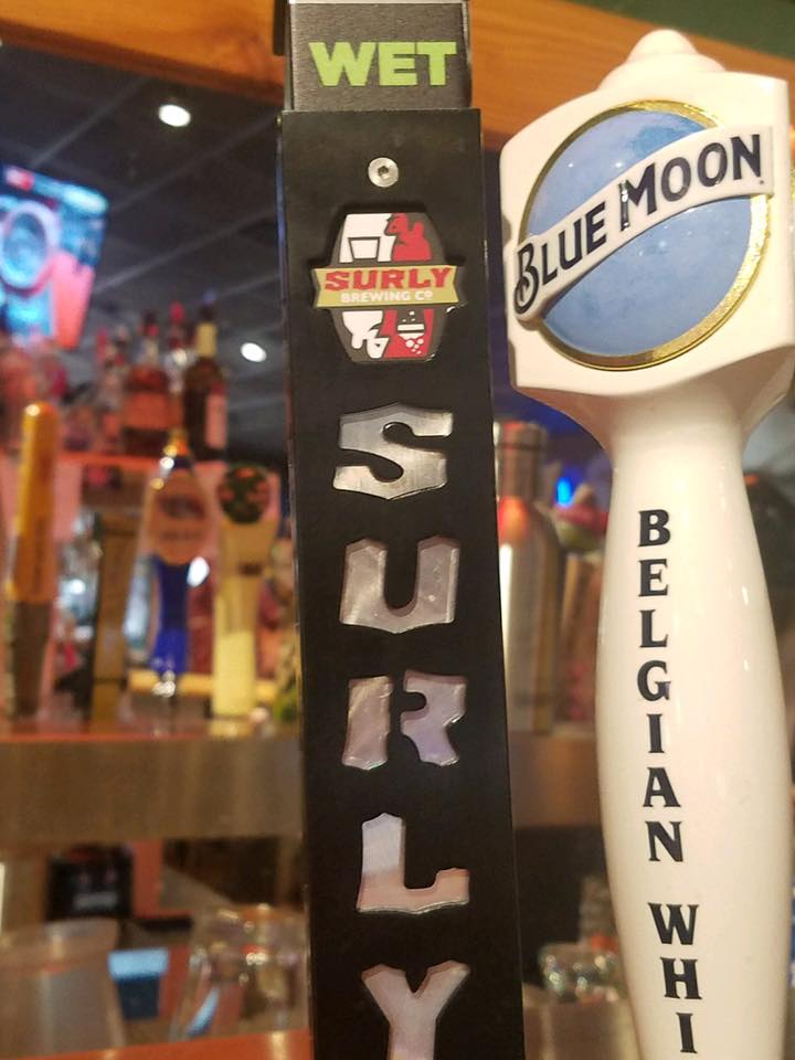 Surly Blue Moon Beer — Sturgen Lake, MN — Doc's Bar and Grill