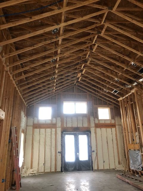 framing custom home build