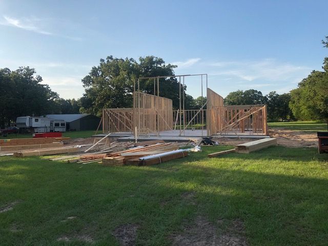 beginning new home build