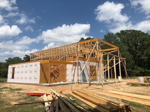 new home framing construction