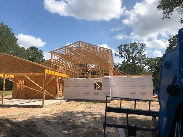 new home construction framing