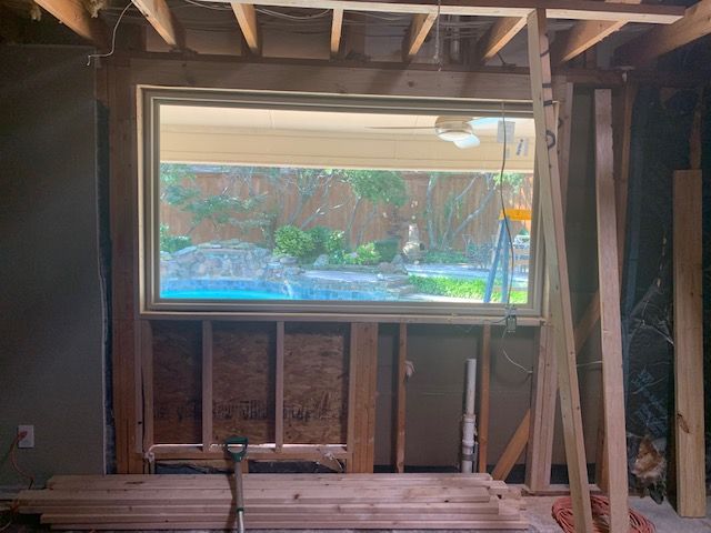 large window kitchen remodel