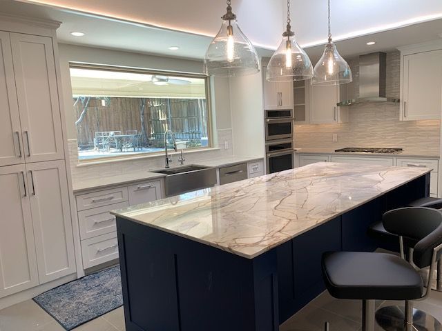 custom kitchen island
