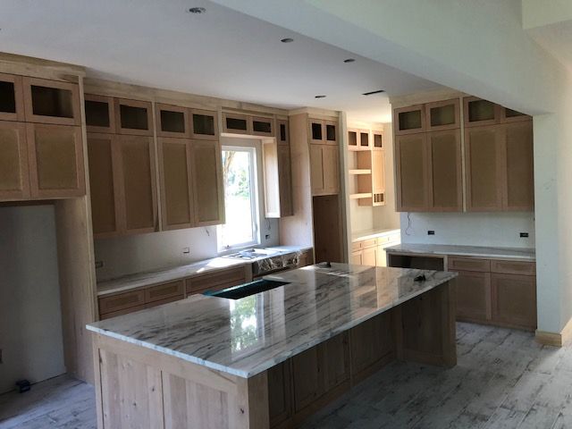 custom kitchen island
