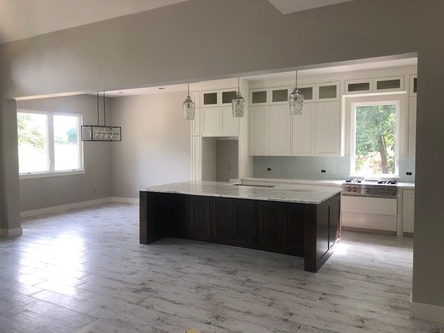 open concept kitchen