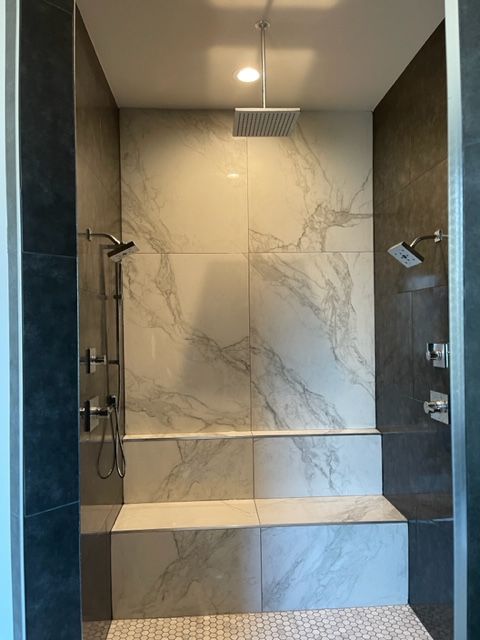 master bathroom custom shower