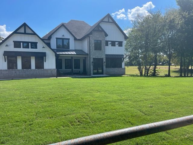 new country home build