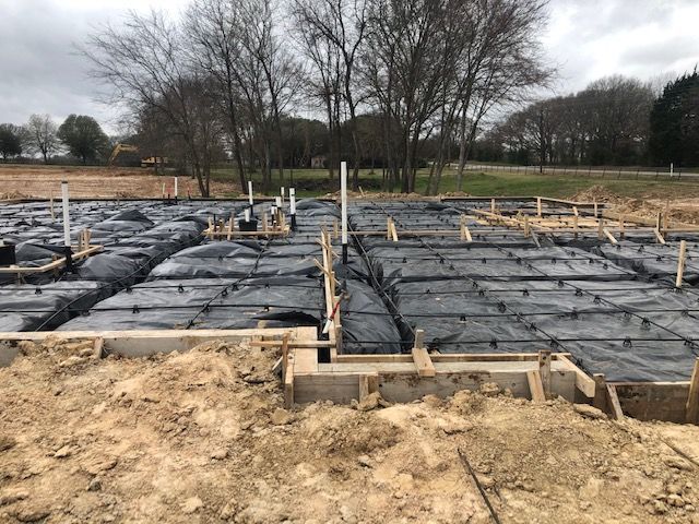 new home foundation