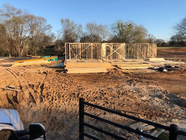 framing new home build