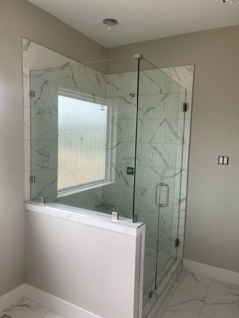 custom master bath shower