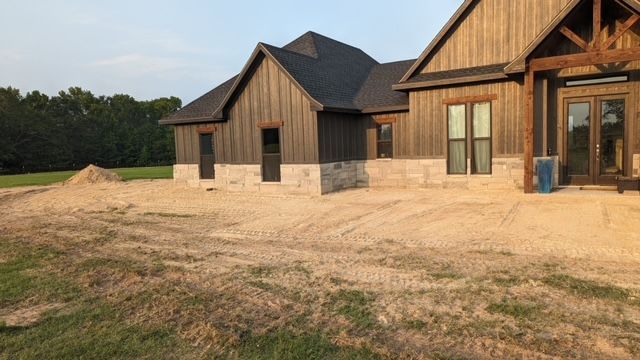country built custom made home