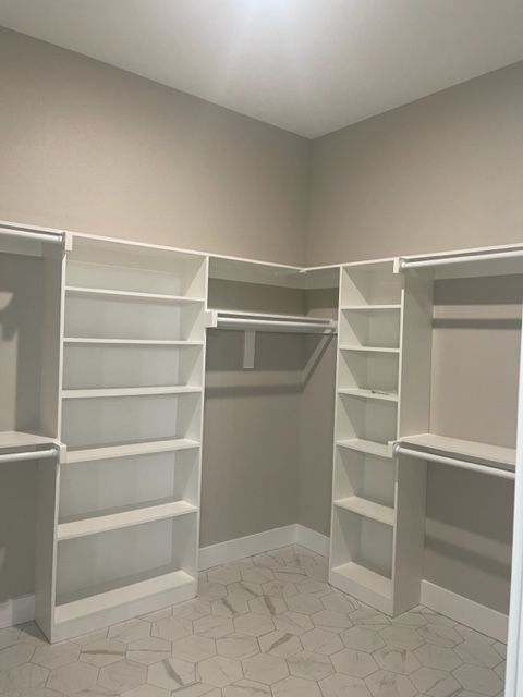 walk in master closet