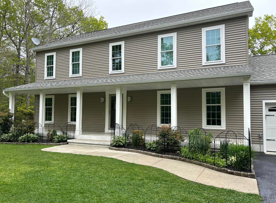 Beige Siding Home — Seaville, NJ — Superior Siding Inc