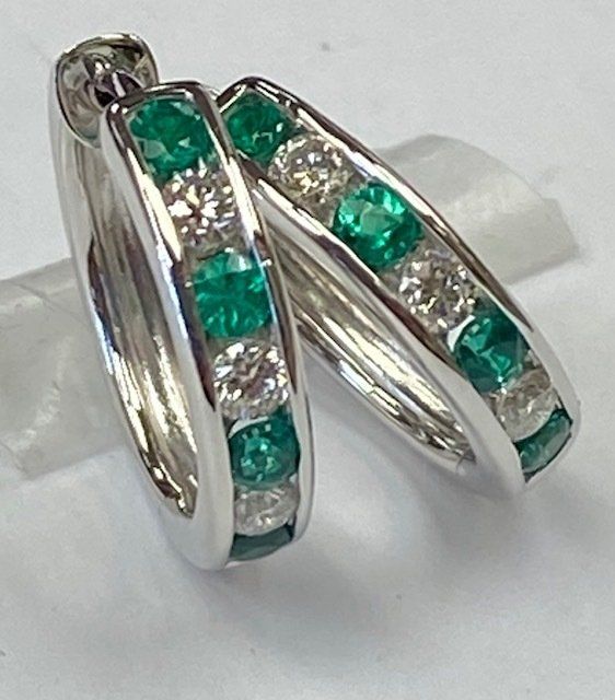 Aqua Blue Green Earrings — Atlanta, GA — Aztec Jewelers