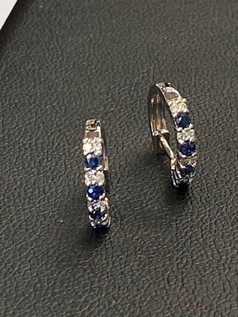 Deep Blue Earrings — Atlanta, GA — Aztec Jewelers