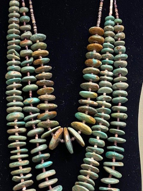 Native Turquoise Stone Necklace — Atlanta, GA — Aztec Jewelers