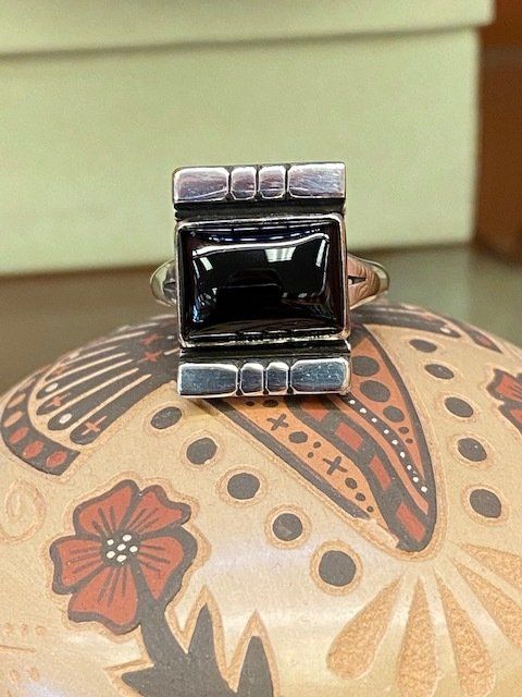 Native Crest Black Box Ring — Atlanta, GA — Aztec Jewelers
