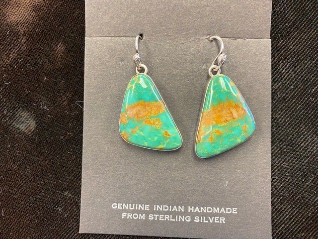 Genuine Indian Handmade Turquoise Earrings — Atlanta, GA — Aztec Jewelers