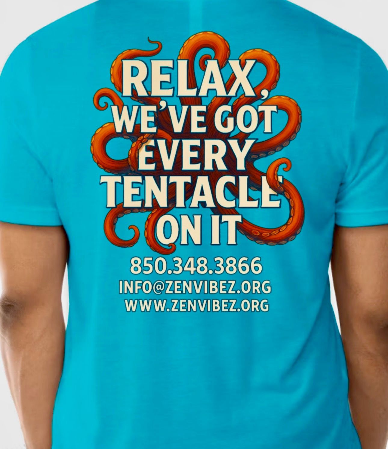 ZenVibez Vacation Rentals T-Shirt (FOR A CAUSE)