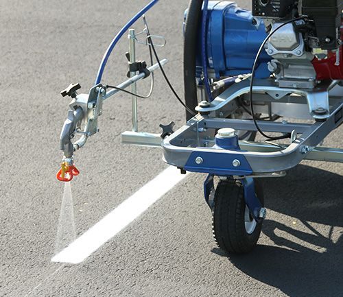 Pavement Striping — Hendersonville, N.C. — Tarheel Paving