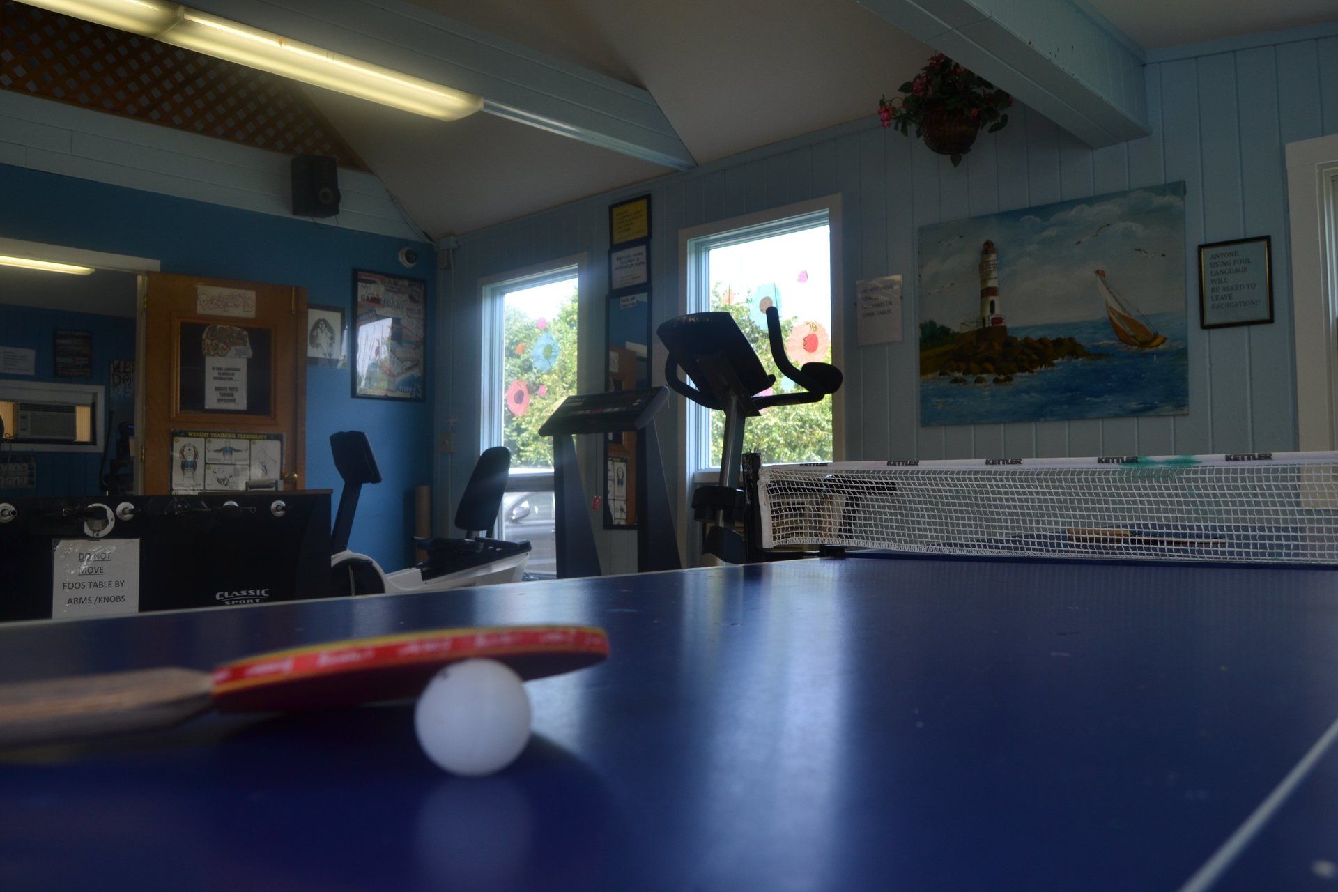 recreation room in Seafield rehab facility - Long Island & New York City NY