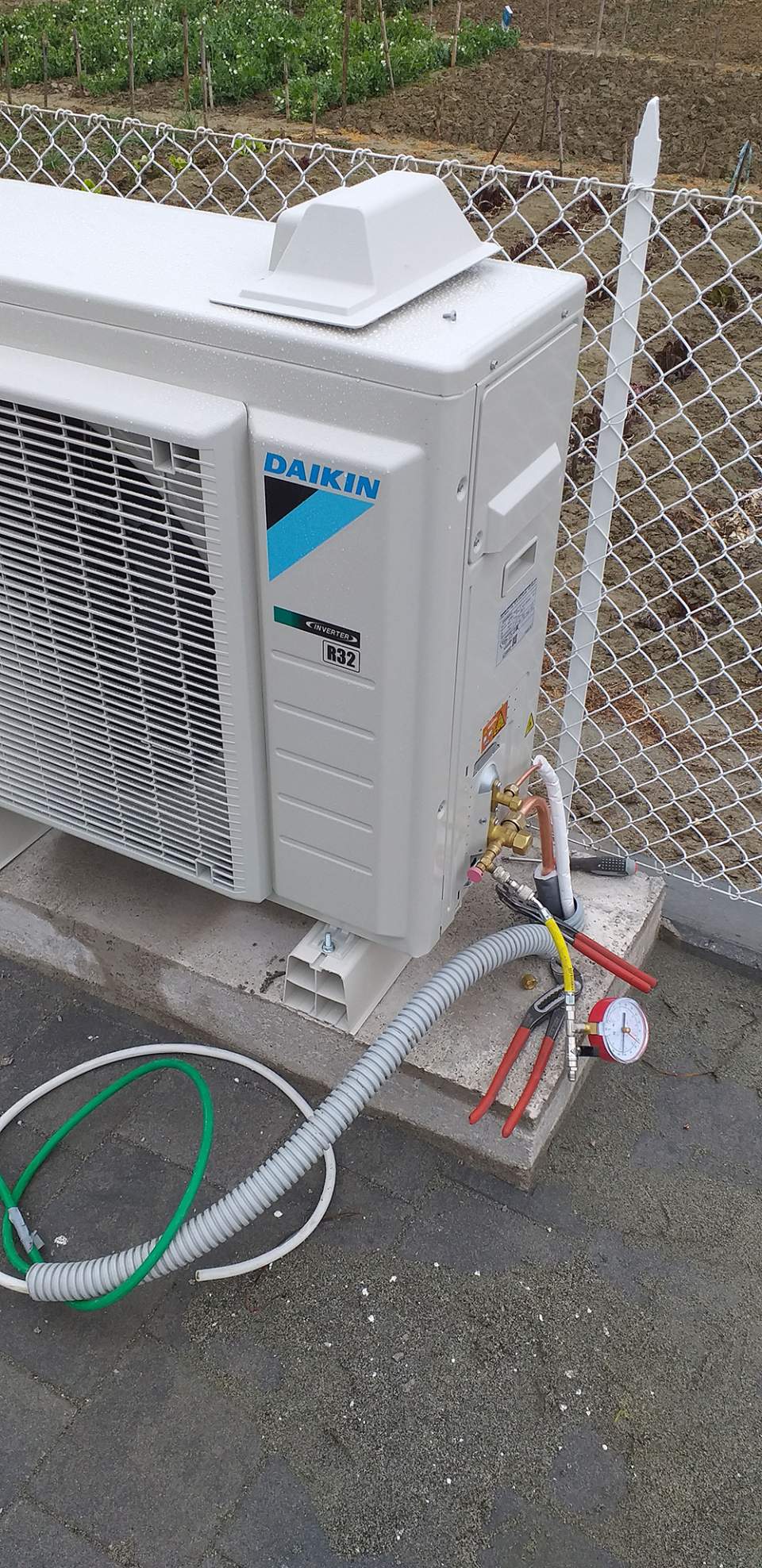 condizionatore parte esterna