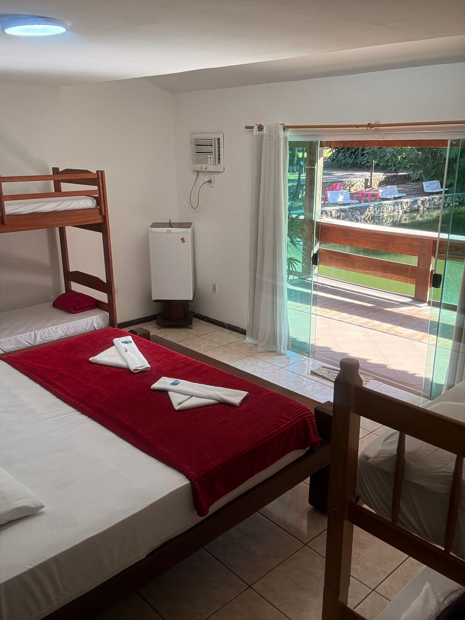 Suite Duplex visão do lago
