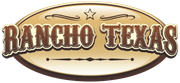 Um logotipo para Rancho Texas com uma estrela