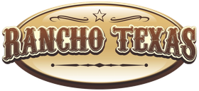 Um logotipo para Rancho Texas com uma estrela