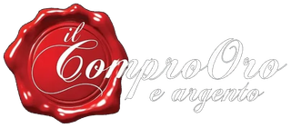 Logo con sigillo di ceralacca rossa e scritta bianca in corsivo “il Comprovino e company”