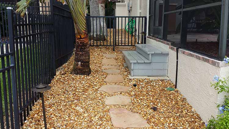 Backyard — Fort Myers, FL — Island Coast Lawn & Landscaping, Inc.