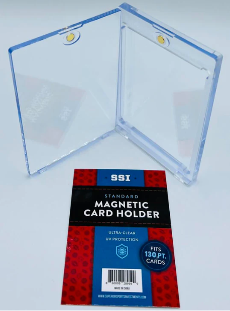 130 point magnetic case for sports card collecting protection