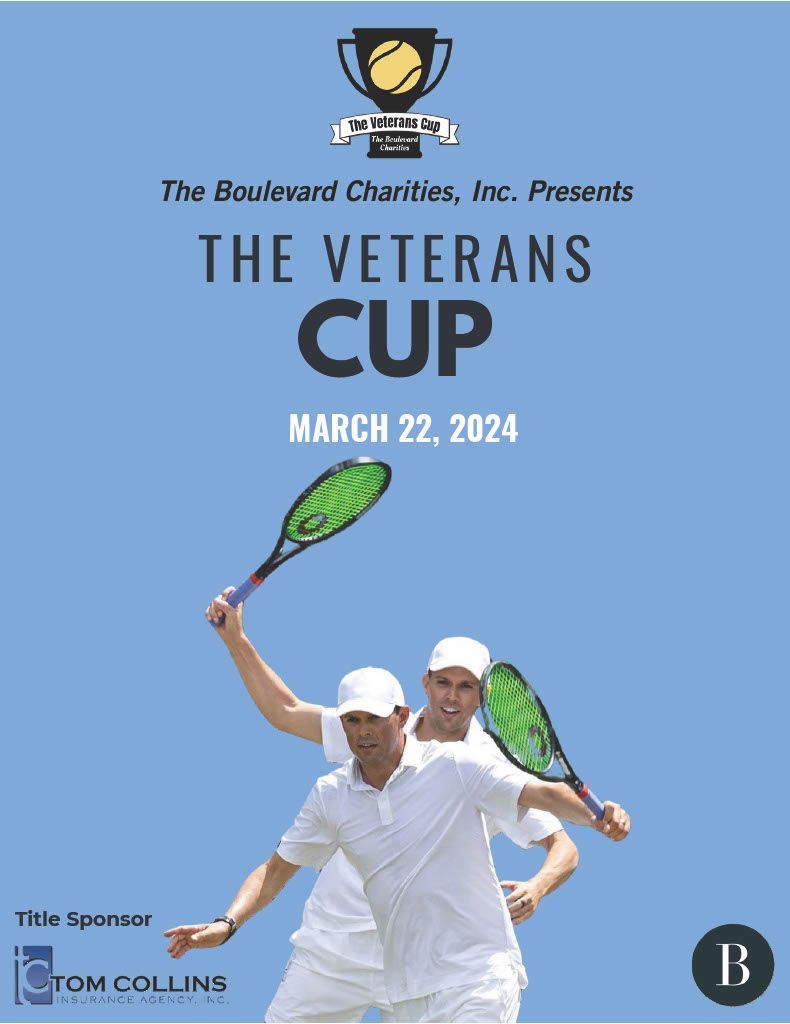 A poster for the veterans cup on march 22 2024