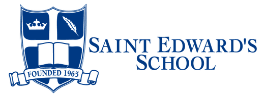 the logo for saint edward 's school was founded in 1965