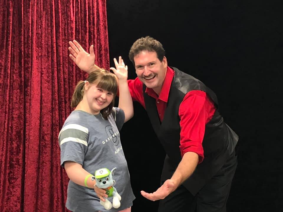 Mr. Renzi Taking a Picture With a Happy Girl from Audience