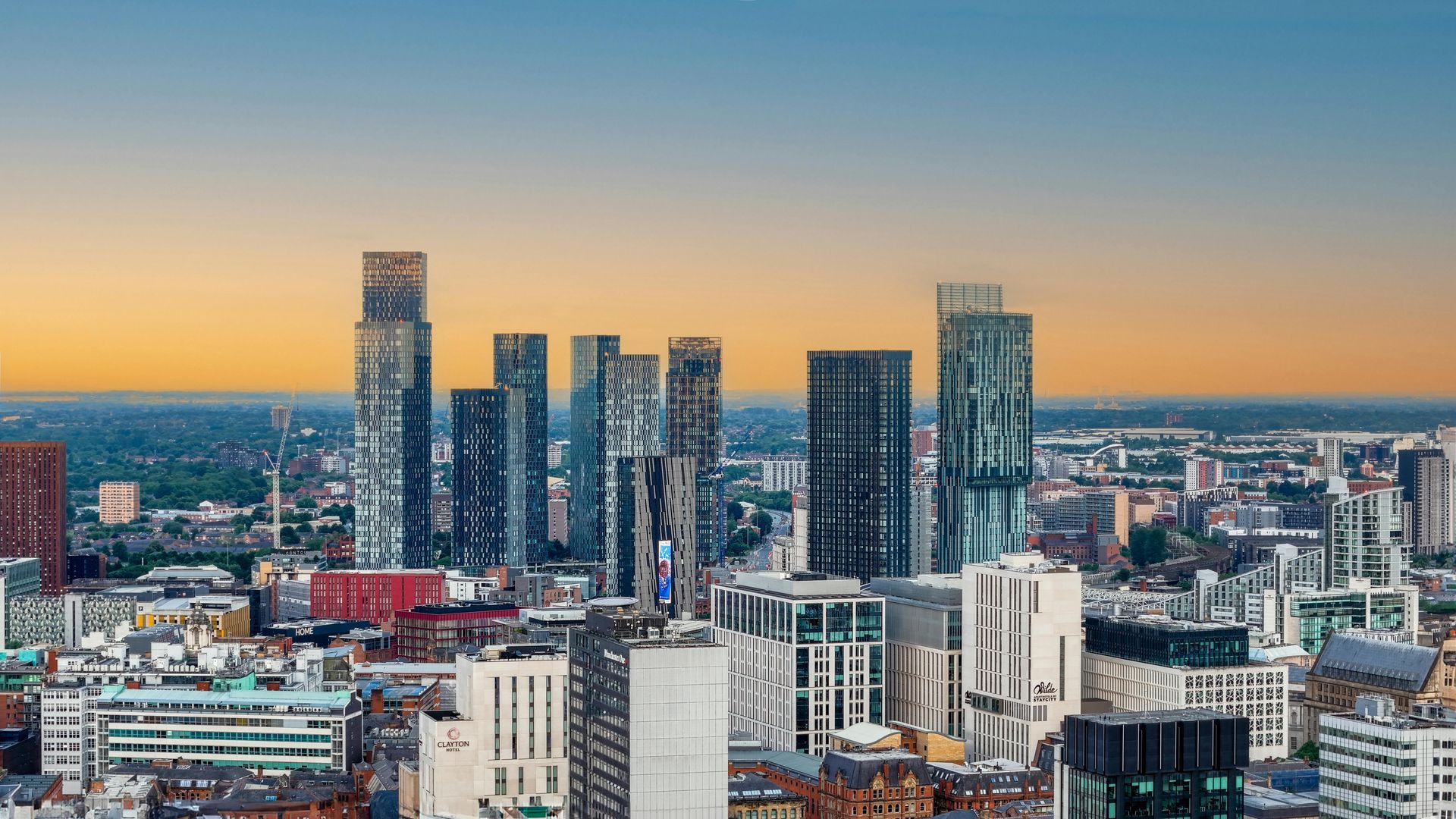 Manchester Skyline 
