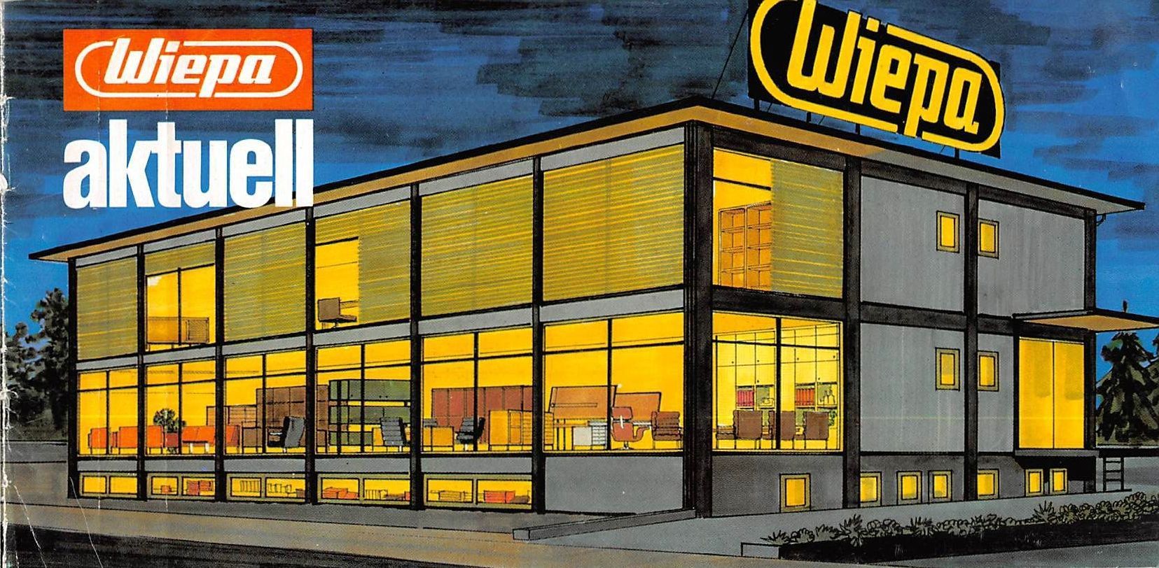 Wiepa Gebäude als Zeichnung