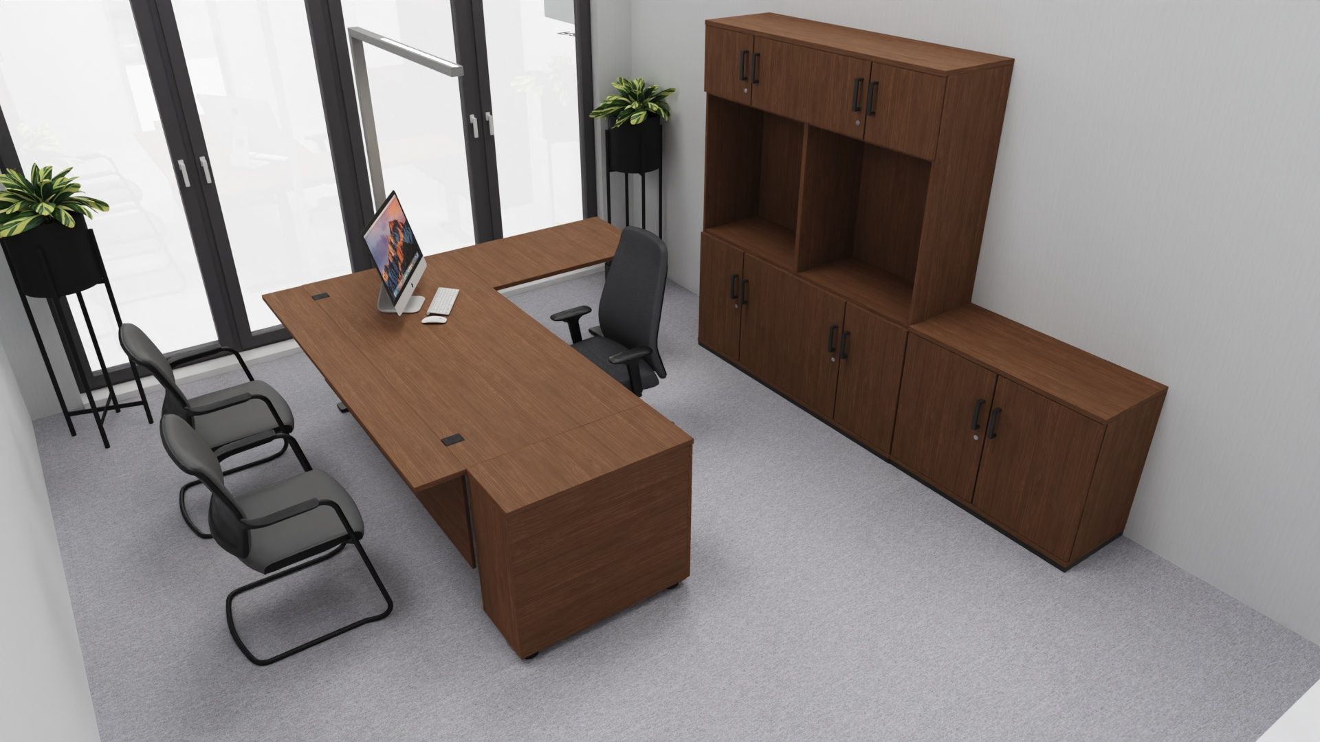 Das geplante einzel Office