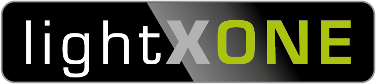 LightXone Logo – Anbieter für moderne Beleuchtungslösungen und Lichtsysteme

