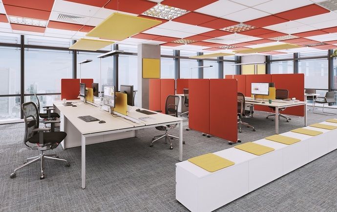 Rotoes großraum büro