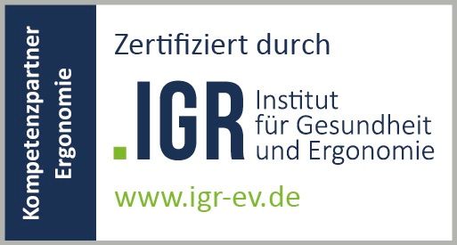 Wir sind auch zertifizierter IGR Kompetenzpartner! 