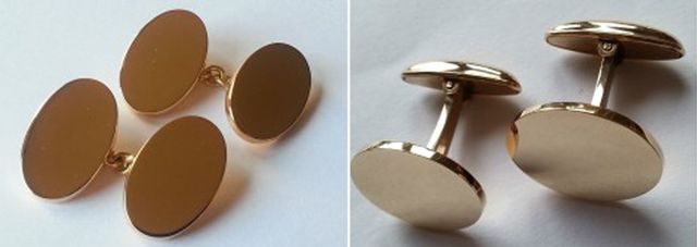 Gold Crest Cufflinks | Hallmark International