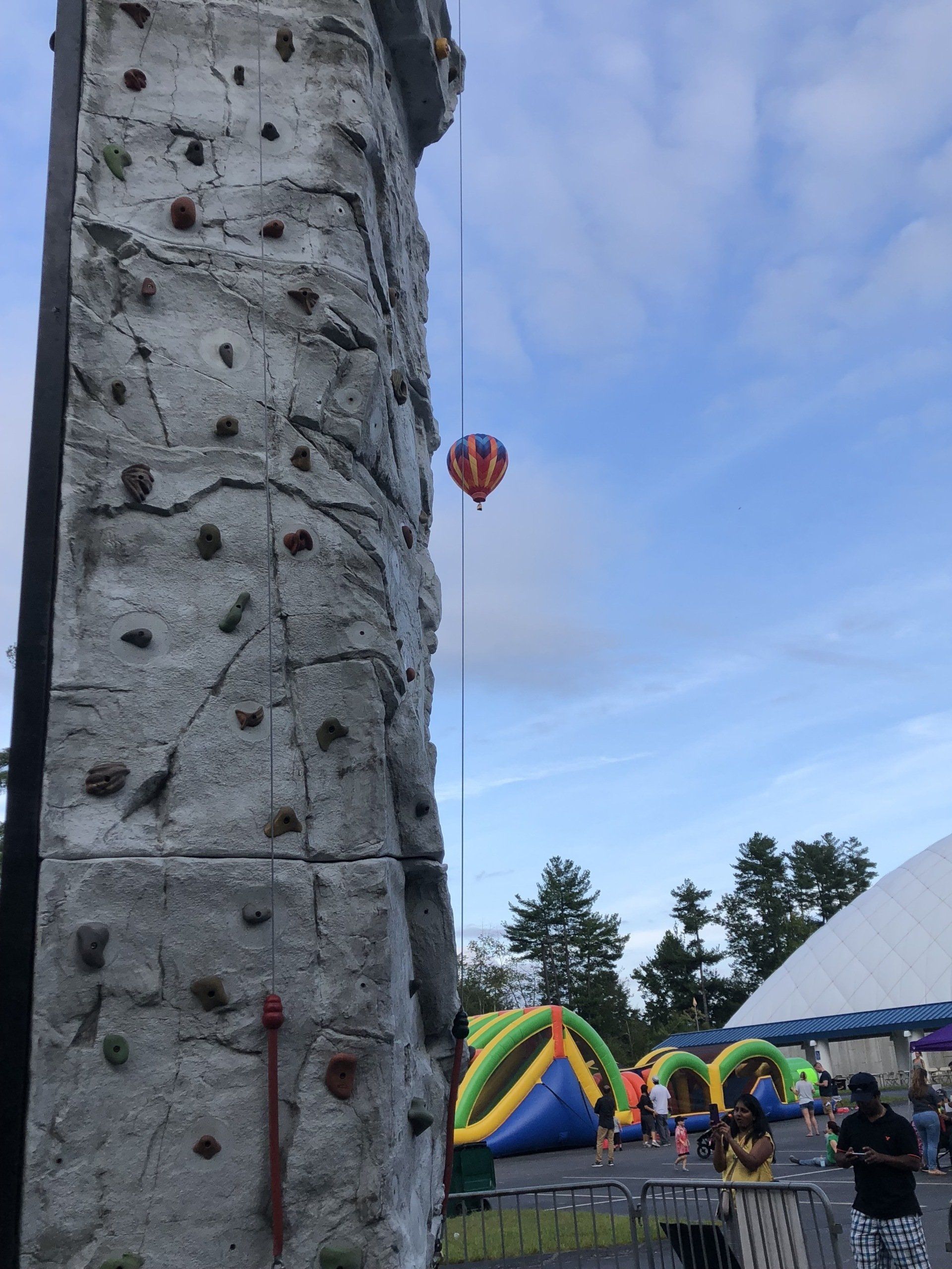 Activities Field — Chicopee, MA — Cliffhangers Portable Rock Climbing Wall