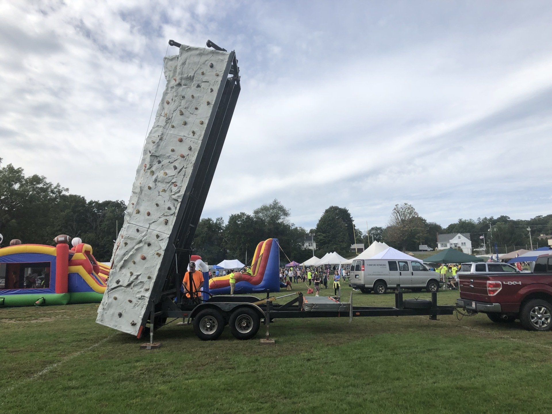 Portable Rock Wall Climbing — Chicopee, MA — Cliffhangers Portable Rock Climbing Wall