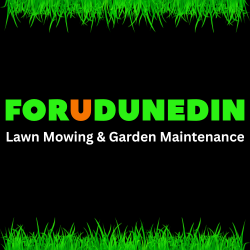 FORUDUNEDIN Lawn Mowing & Garden Maintenance Logo - Navigation and header section.