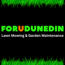 FORUDUNEDIN Lawn Mowing & Garden Maintenance Logo - Dunedin City Council regulations for yard maintenance services section.